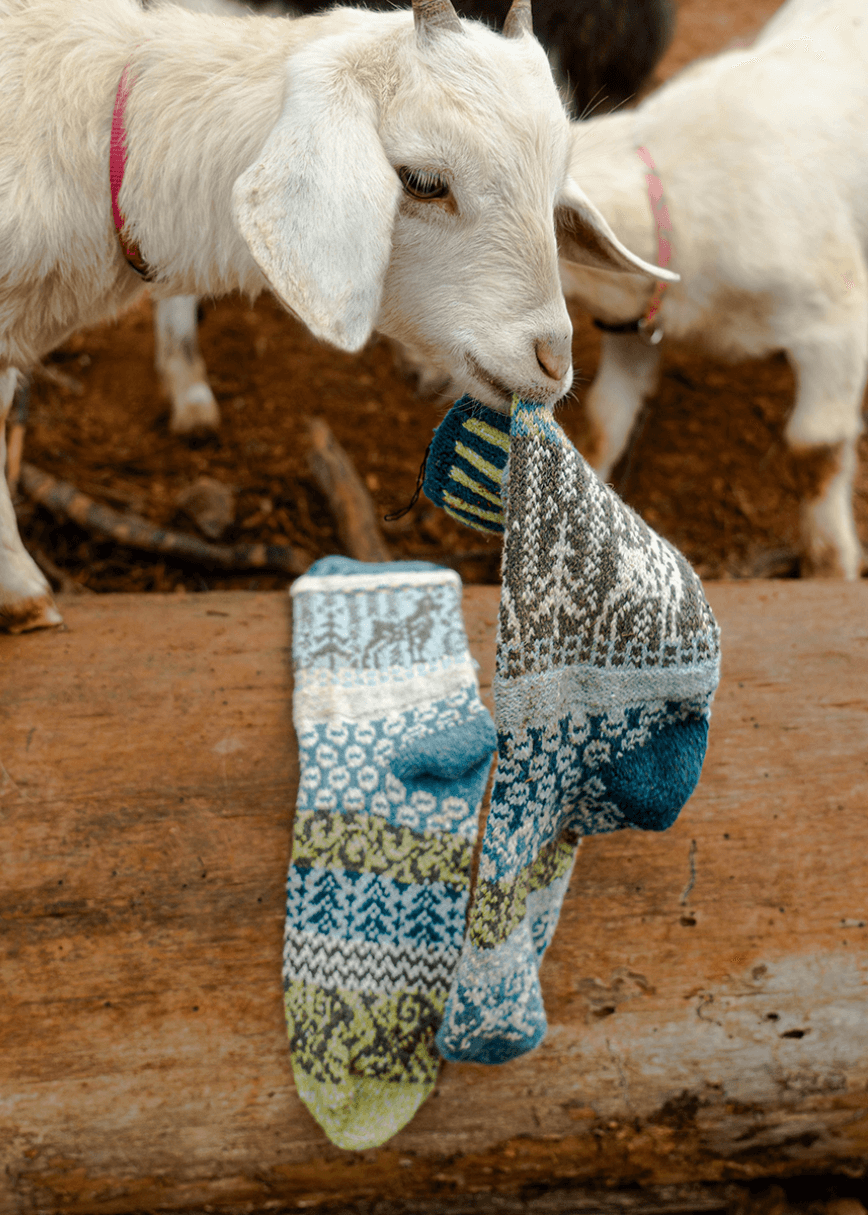 GOAT Knitted Crew Socks