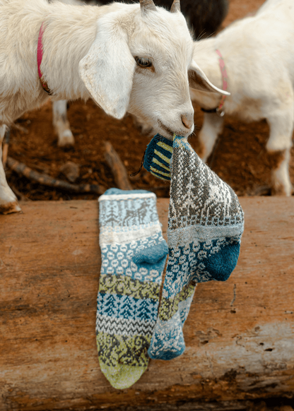 GOAT Knitted Crew Socks