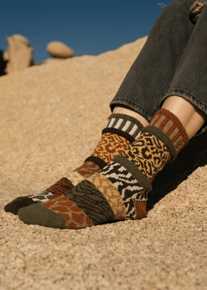 SAVANNAH Knitted Crew Socks