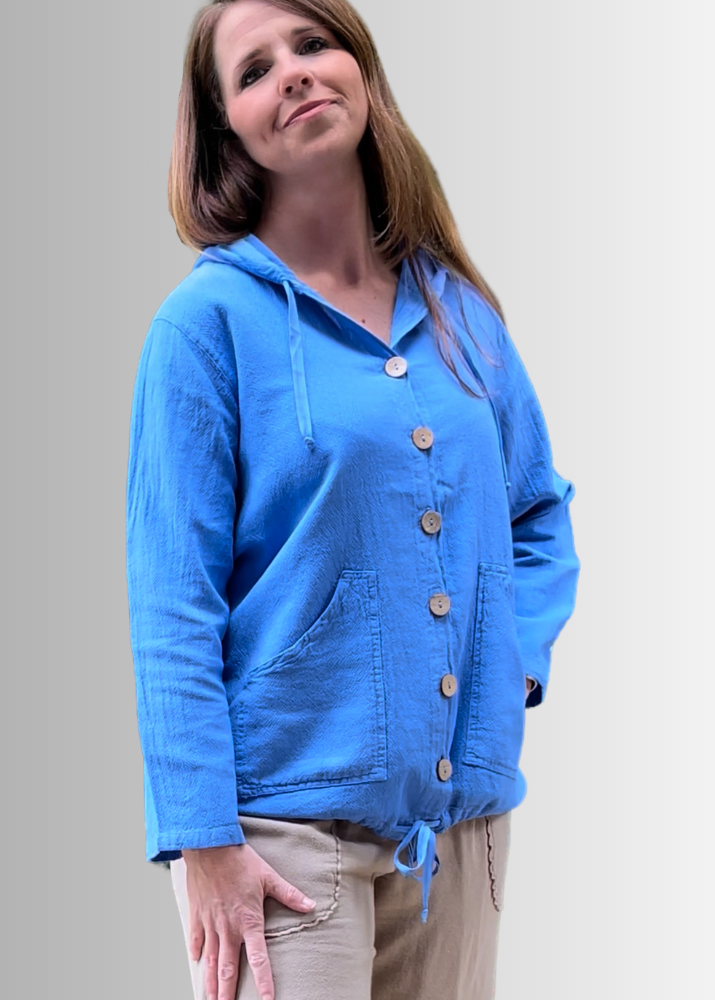 Cotton Spring Hoodie - Clearance Final Sale