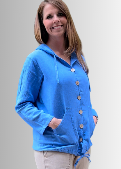 Cotton Spring Hoodie - Clearance Final Sale