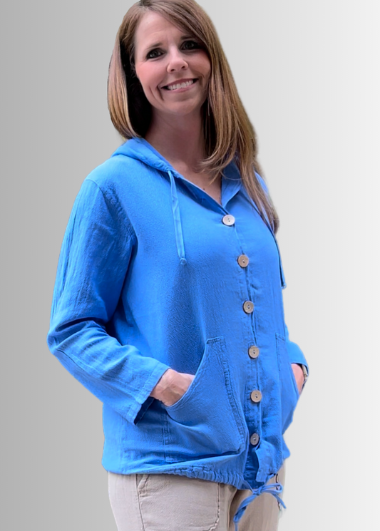 Cotton Spring Hoodie - Clearance Final Sale