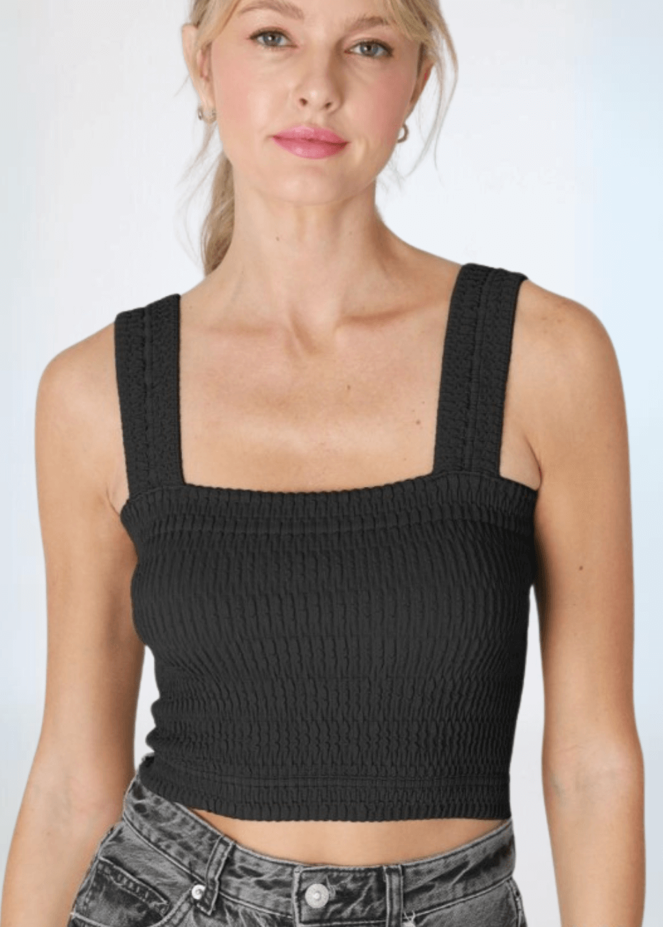 Niki Biki Square Neck Base Layer Tank Made in USA