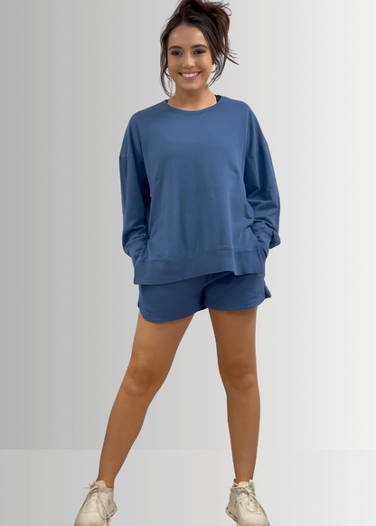 Tessa Lightweight French Terry Sweatshirt