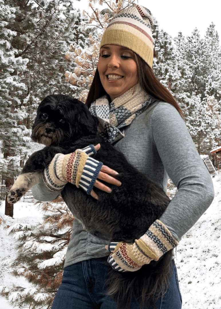 BATEAU MOUCHE Knitted Beanie Hat Made in USA