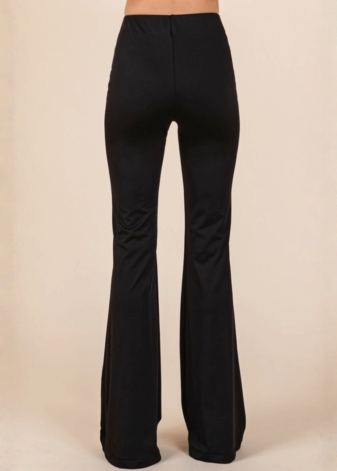 Basics Stretchy Flare Hem Pants