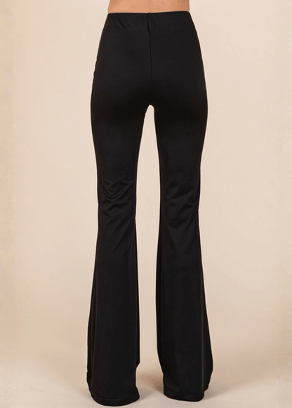 Basics Stretchy Flare Hem Pants
