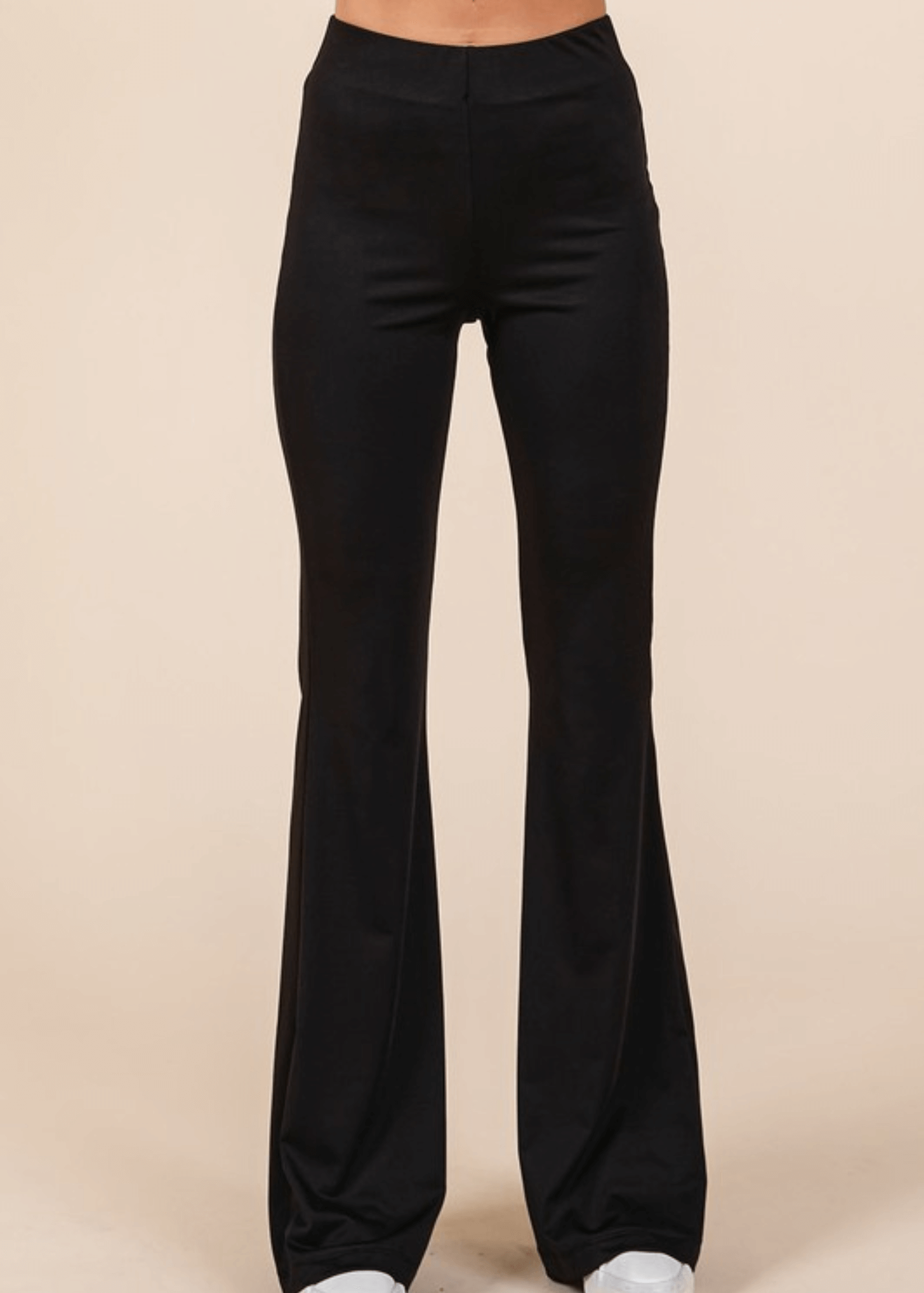 Basics Stretchy Flare Hem Pants