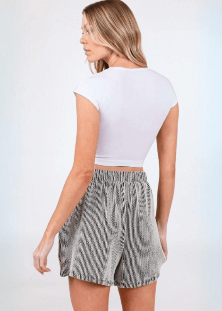 Cute Ribbed Shorts CLEARANCE FINAL SALE