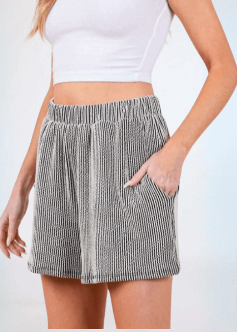 Cute Ribbed Shorts CLEARANCE FINAL SALE