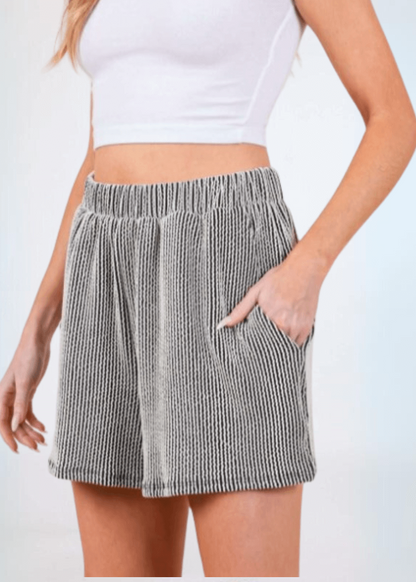 Cute Ribbed Shorts CLEARANCE FINAL SALE