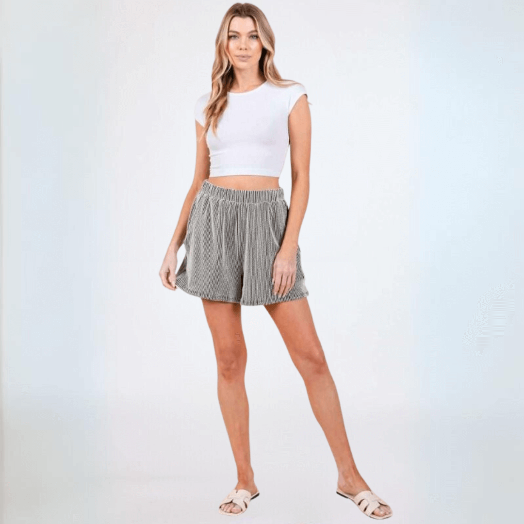 Cute Ribbed Shorts CLEARANCE FINAL SALE