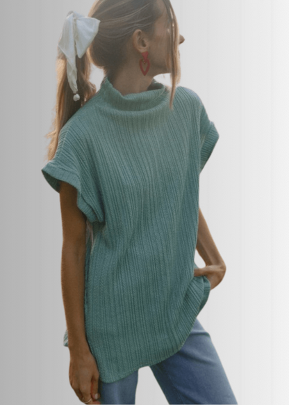 Anna Soft & Cozy Loose Knit Sweater Top CLEARANCE FINAL SALE