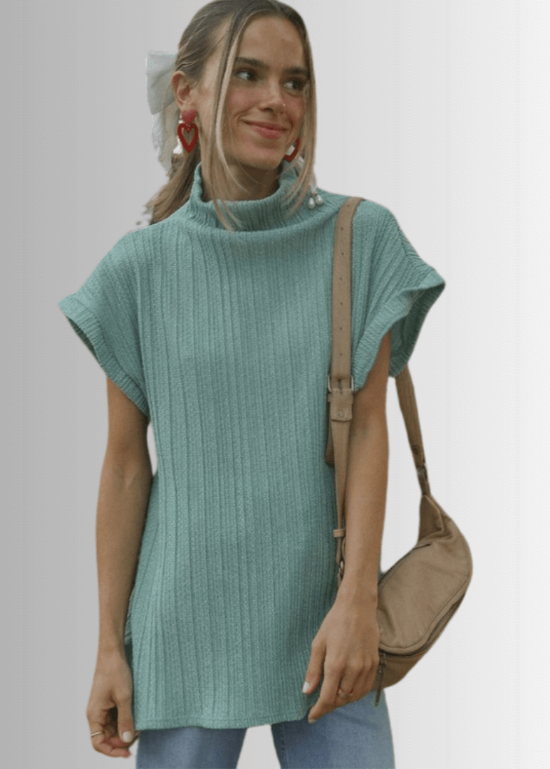 Anna Soft & Cozy Loose Knit Sweater Top CLEARANCE FINAL SALE