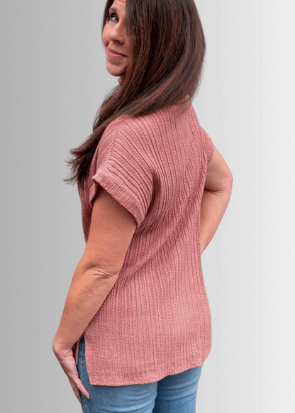 Anna Soft & Cozy Loose Knit Sweater Top CLEARANCE FINAL SALE