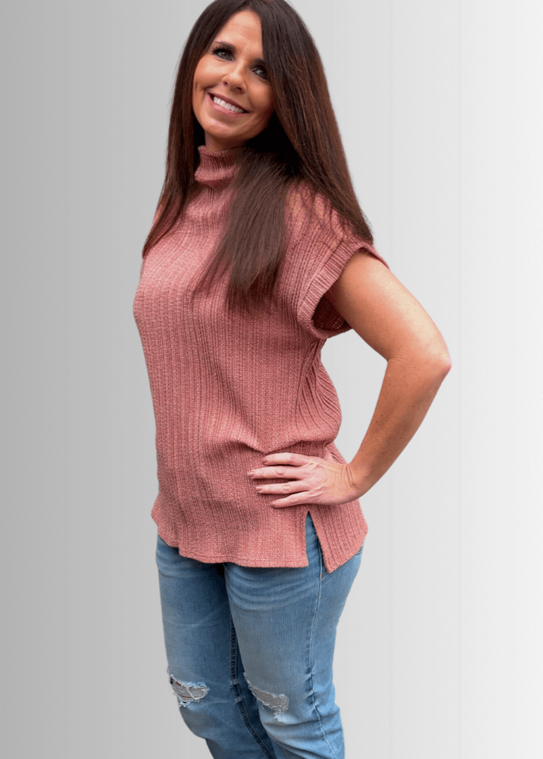 Anna Soft & Cozy Loose Knit Sweater Top CLEARANCE FINAL SALE