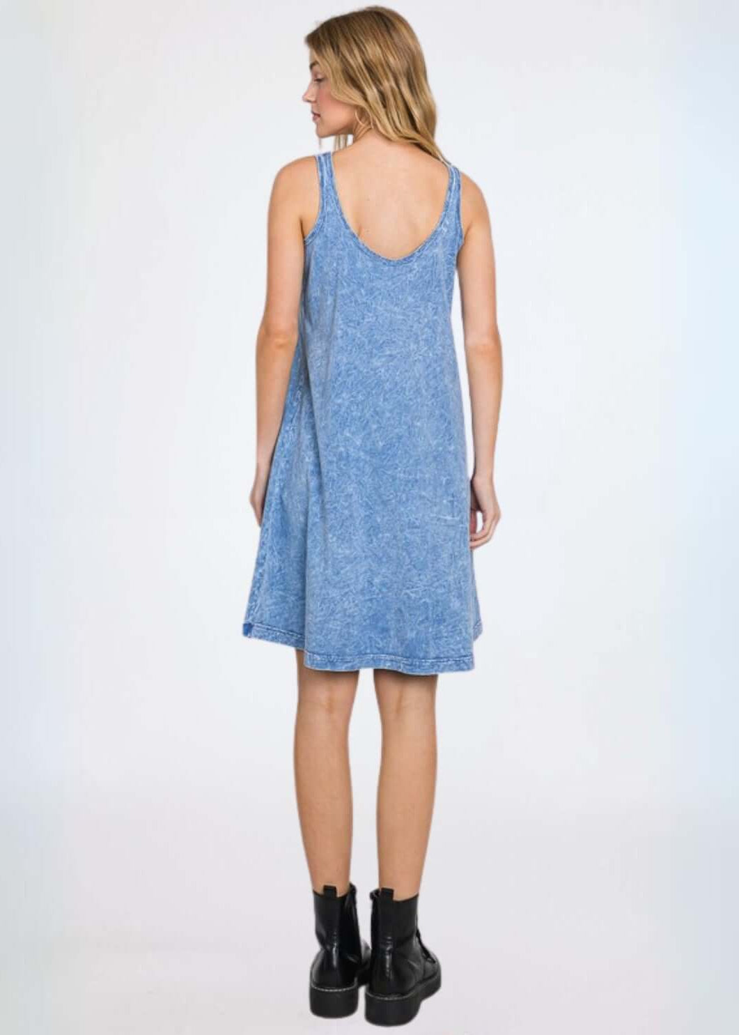 All Cotton Tank Dress Made in USA