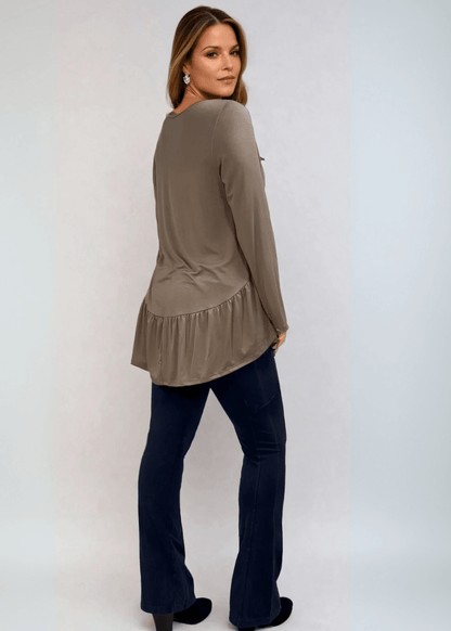 Ally Grab and Go Tunic (Taupe)