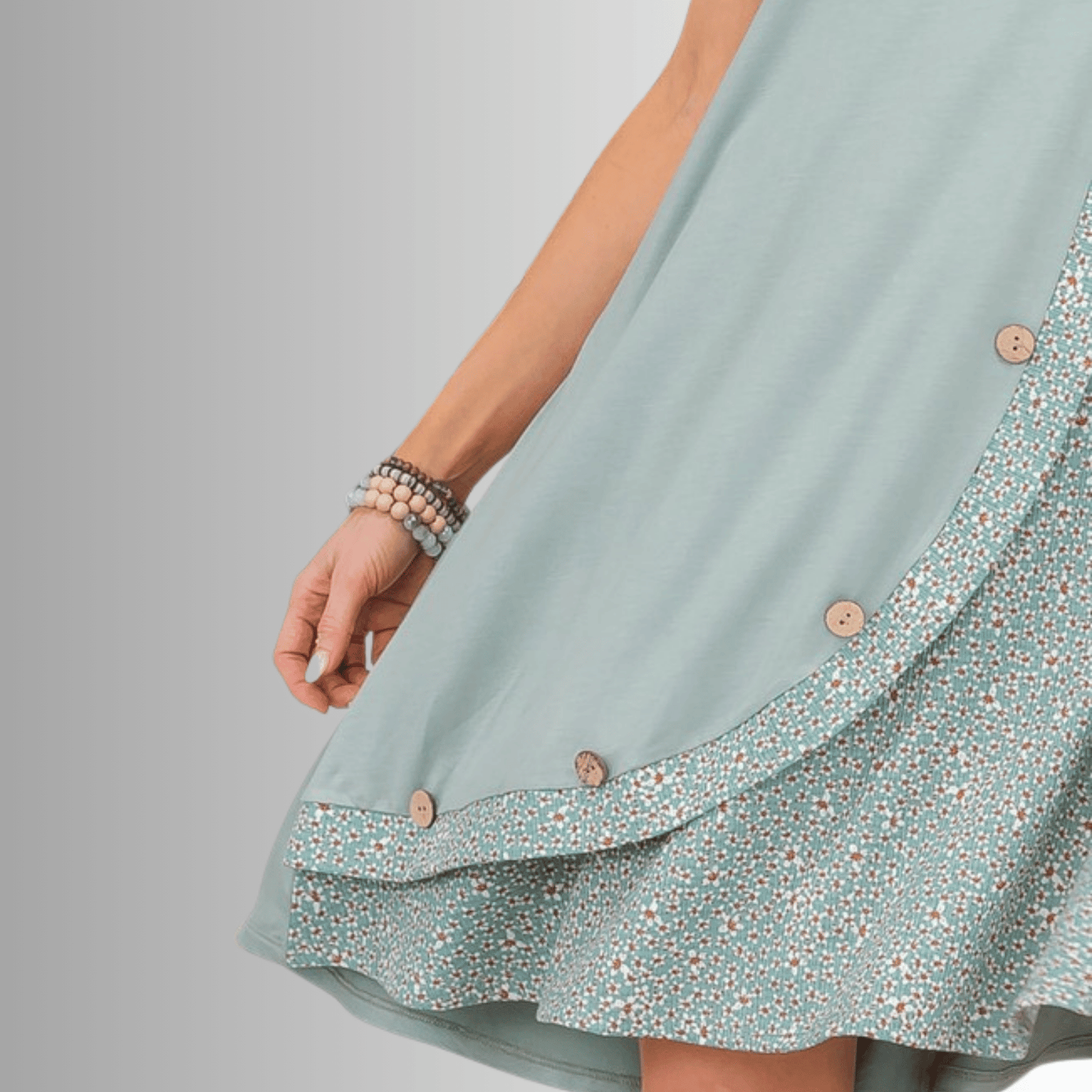 Teagan Cowl Neck A-Line Dress CLEARANCE FINAL SALE