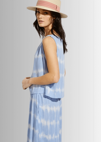 Beach and Lounge Striped Casual Pants Set - Clearance Final Sale