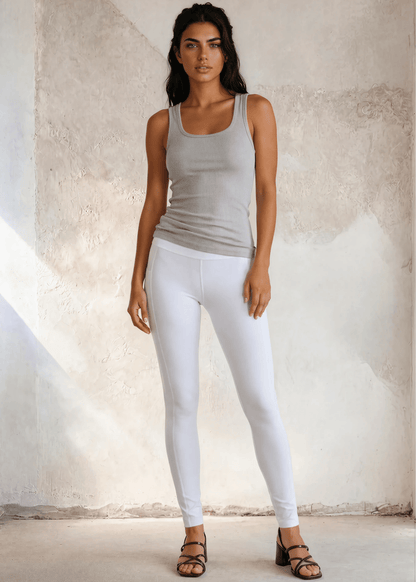 Tummy Tucker Tank Top (Cement)