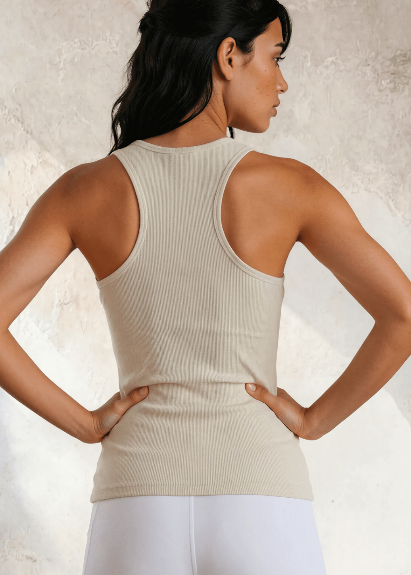 Tummy Tucker Tank Top (Egg Nog)