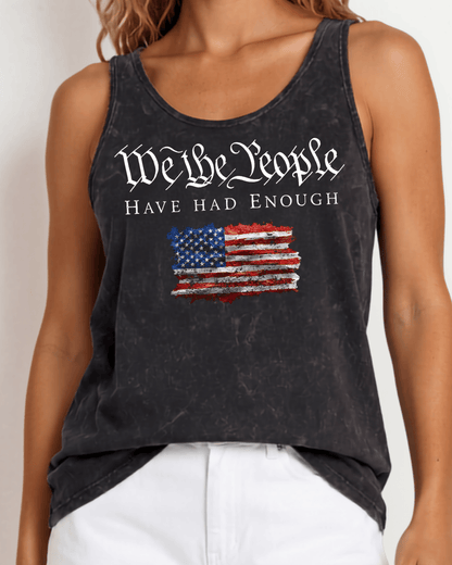 We the People Women's Patriotic Tank Top Made in USA