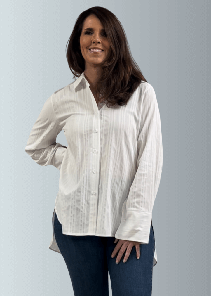 Marley Button Down Tunic Made in USA