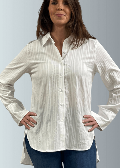 Marley Button Down Tunic Made in USA
