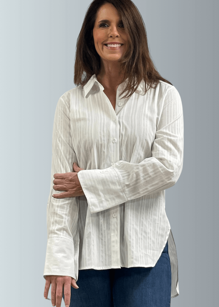 Marley Button Down Tunic Made in USA