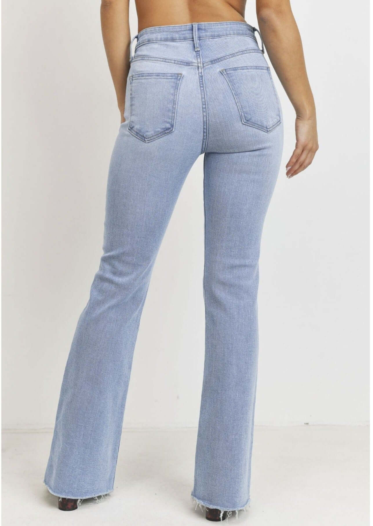 The Fall Flare Denim Jeans Made in USA