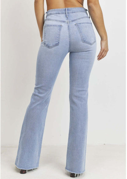 The Fall Flare Denim Jeans Made in USA