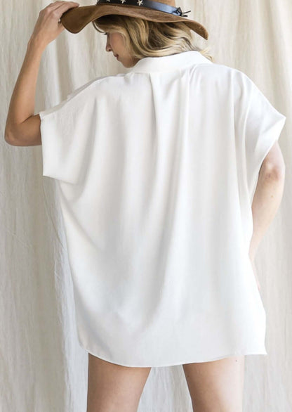 Our Favorite Versatile Button Down Top - CLEARANCE FINAL SALE