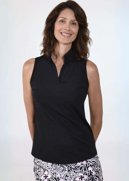 Pebble Beach Sleeveless Top - Clearance Final Sale