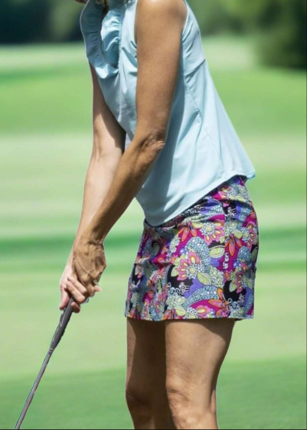 Court Skort in Blooming Bouquet Print CLEARANCE FINAL SALE