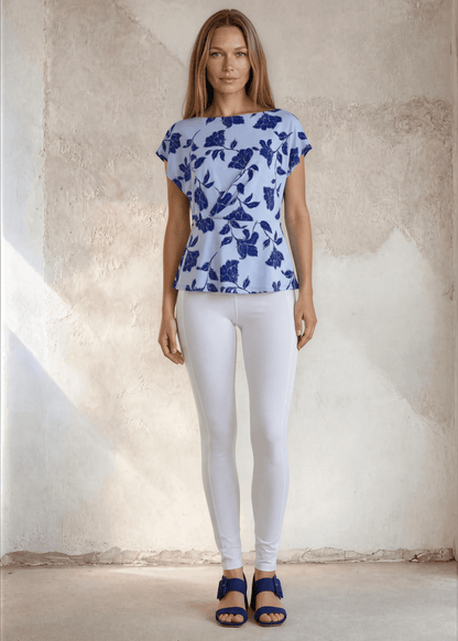 Noa Waist Tucked Short Sleeve Blouse
