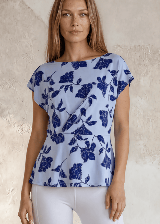 Noa Waist Tucked Short Sleeve Blouse