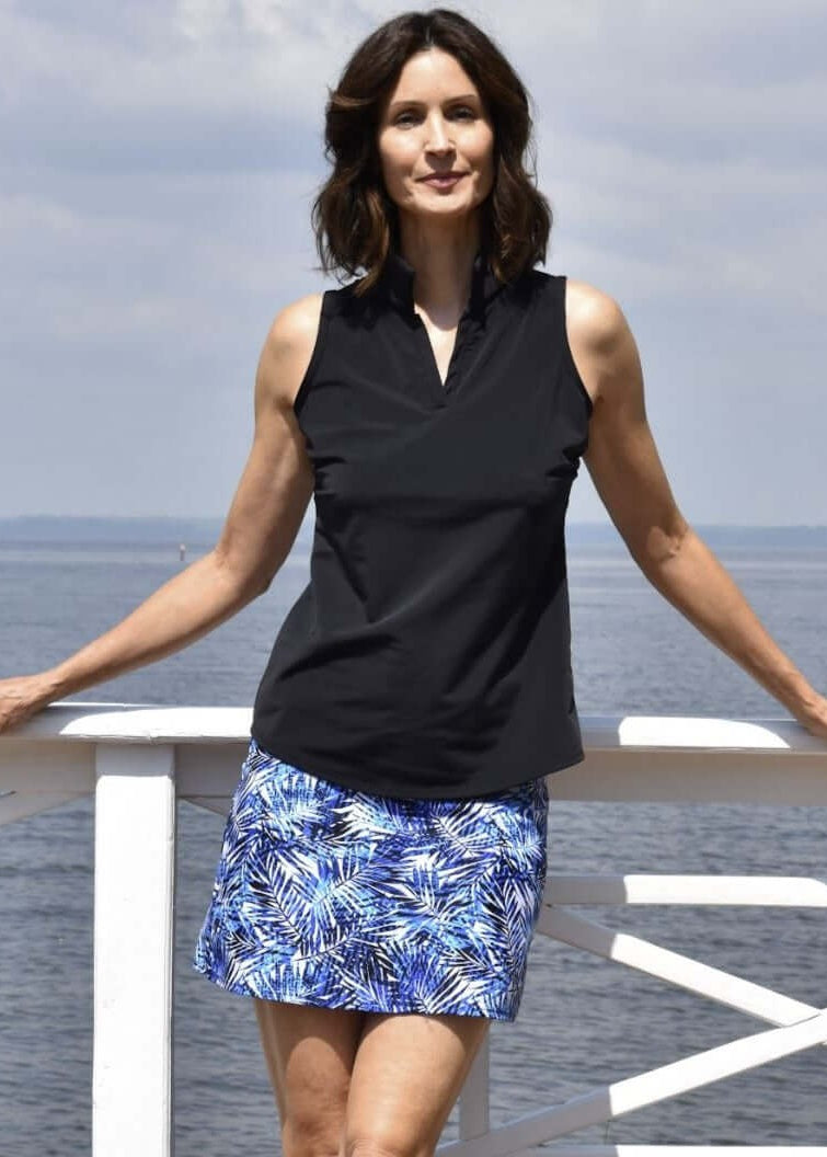 Pebble Beach Sleeveless Top - Clearance Final Sale