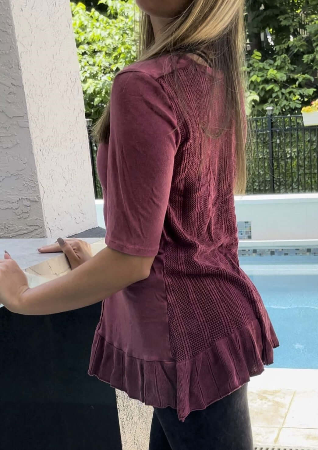 Feminine Flare Tunic - Clearance Final Sale