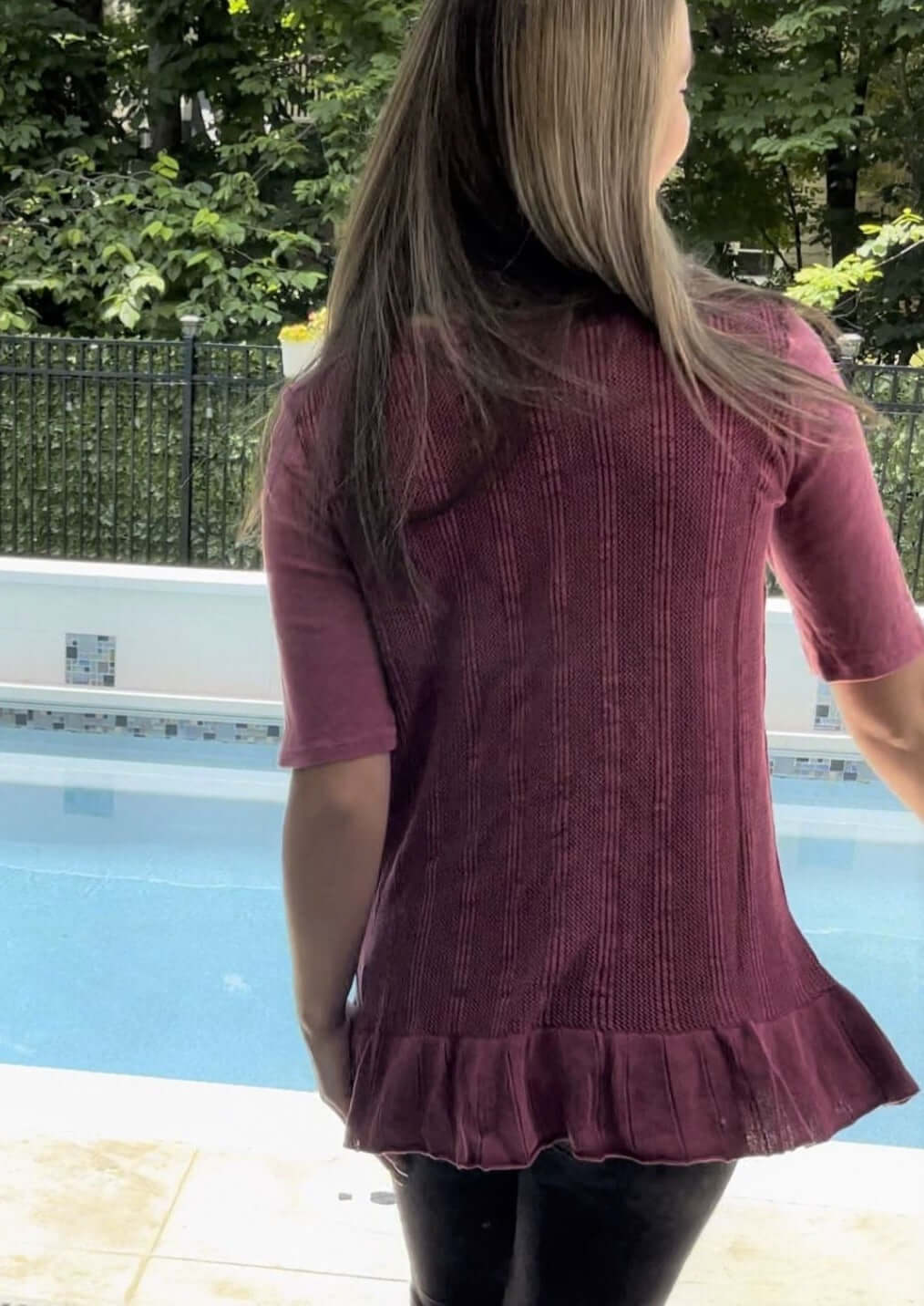 Feminine Flare Tunic - Clearance Final Sale