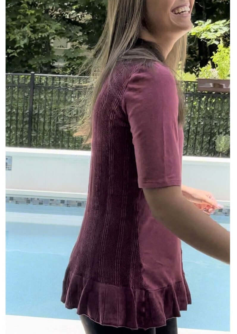 Feminine Flare Tunic - Clearance Final Sale