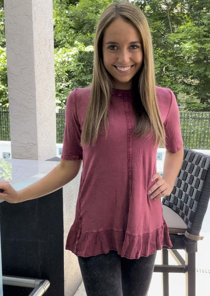 Feminine Flare Tunic - Clearance Final Sale
