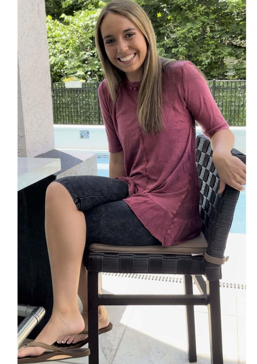 Feminine Flare Tunic - Clearance Final Sale