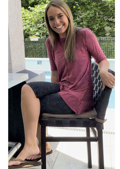 Feminine Flare Tunic - Clearance Final Sale