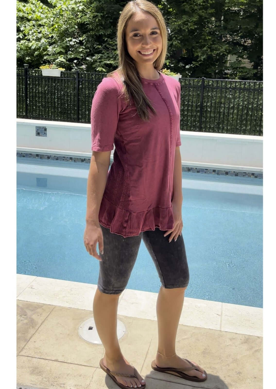 Feminine Flare Tunic - Clearance Final Sale
