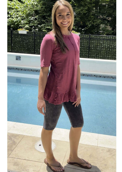 Feminine Flare Tunic - Clearance Final Sale