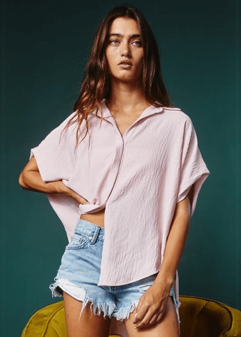 Our Favorite Versatile Button Down Top - CLEARANCE FINAL SALE