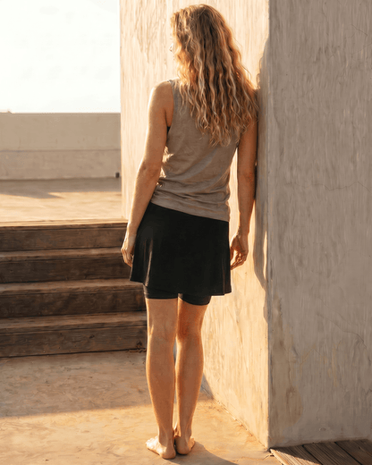 Scottsdale Skort - USA Organic Cotton with Hidden Pocket