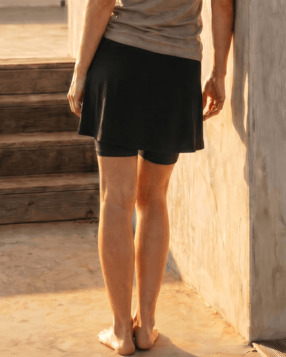 Scottsdale Skort - USA Organic Cotton with Hidden Pocket