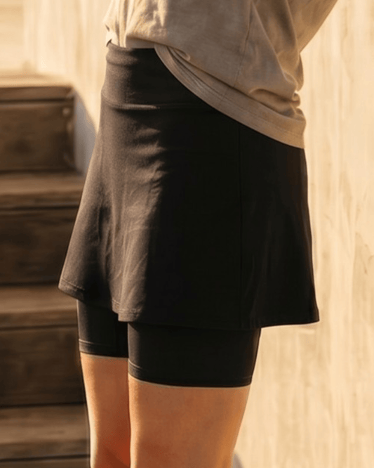 Scottsdale Skort - USA Organic Cotton with Hidden Pocket